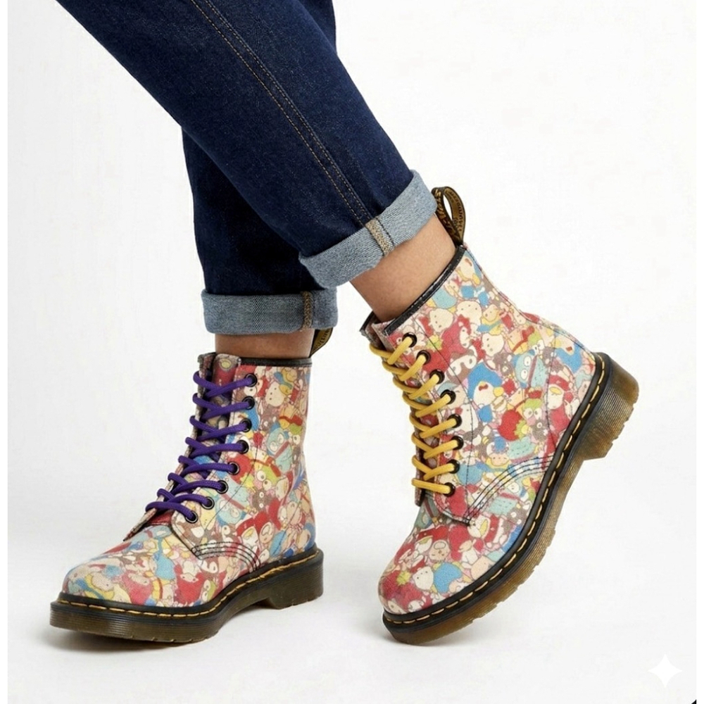 Dr. Martens 50th Anniversary Sanrio Hello Kitty Boots Limited Edition